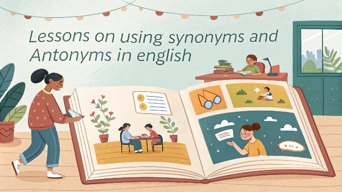 Lessons on Using Synonyms and Antonyms in English