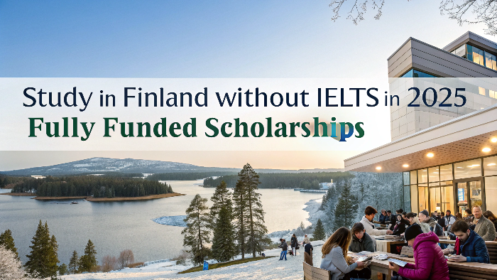 Study in Finland Without IELTS in 2025 – Fully Funded Scholarships