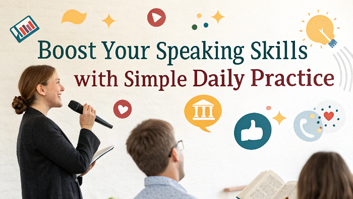 Boost Your Speaking Skills with Simple Daily Practice